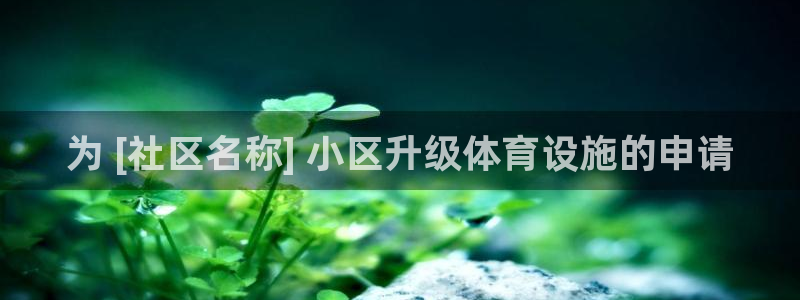 耀世娱乐赢咖APP：为 [社区名称] 小区升级体育设
