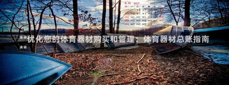 耀世天下搭配一个图片：**优化您的体育器材购买和管理