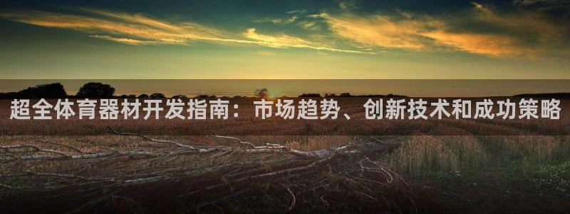 耀世平台易 411031 耀世：超全体育器材开发指南