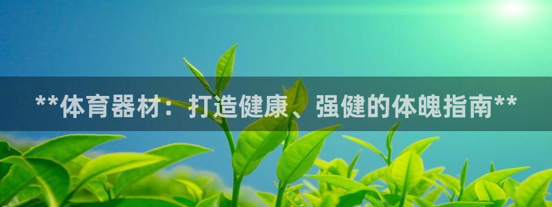耀世娱乐官网首页登录不了：**体育器材：打造健康、强