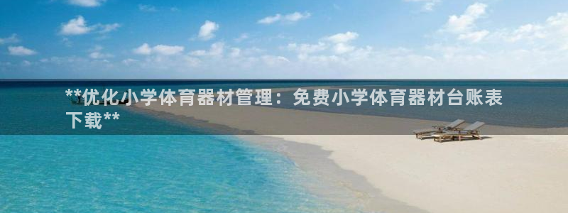 耀世传媒好吗：**优化小学体育器材管理：免费小学体育