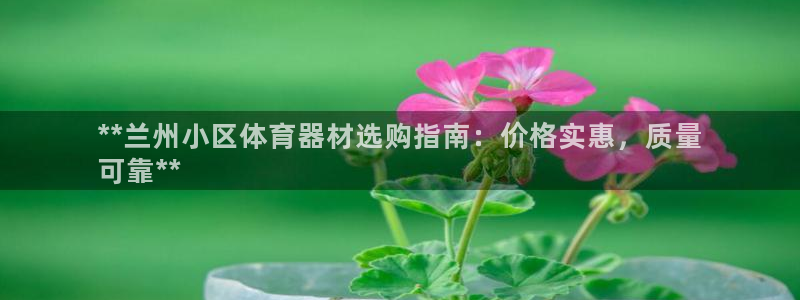 耀世娱乐网址是什么软件：**兰州小区体育器材选购指南