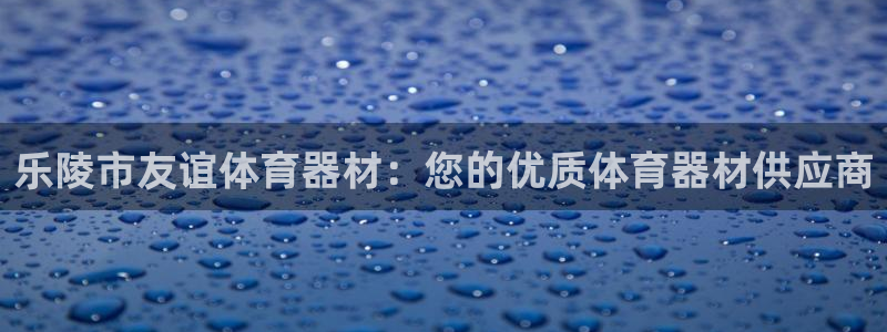 耀世集团耀哥：乐陵市友谊体育器材：您的优质体育器材供