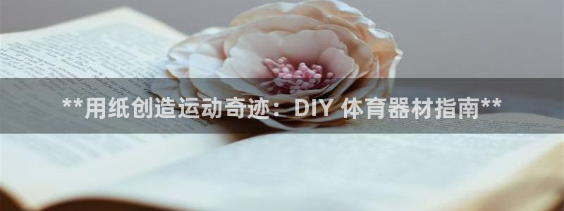 耀世挑战怎么打：**用纸创造运动奇迹：DIY 体育器