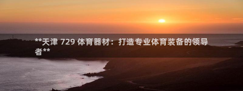 耀世平台注册链接怎么弄：**天津 729 体育器材：
