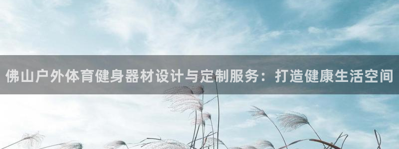 耀世平台注册登录：佛山户外体育健身器材设计与定制服务：打造健